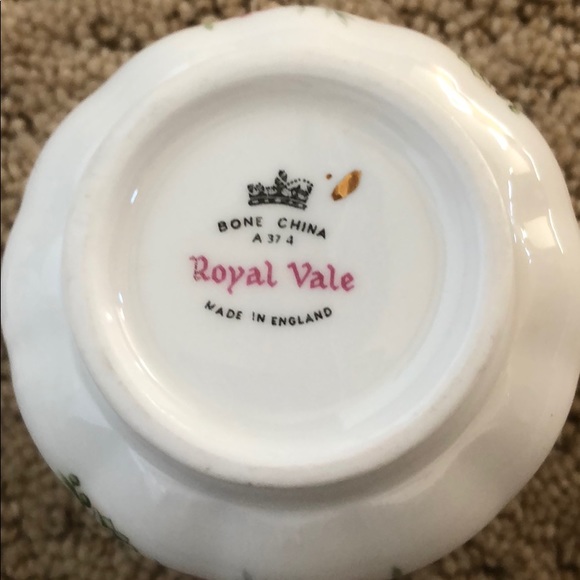 Royal Vale Bone China cream/sugar holder - Picture 5 of 8